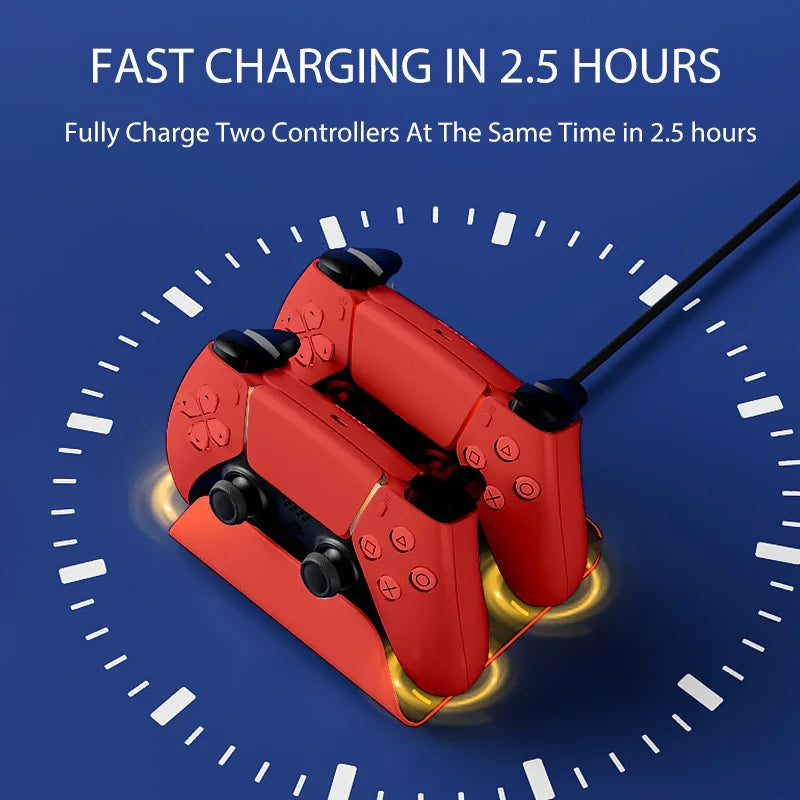 Fast Charging Dock for PS5 Controllers