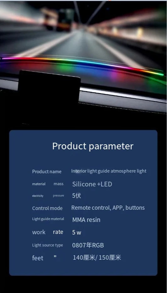 Automotive interior LED