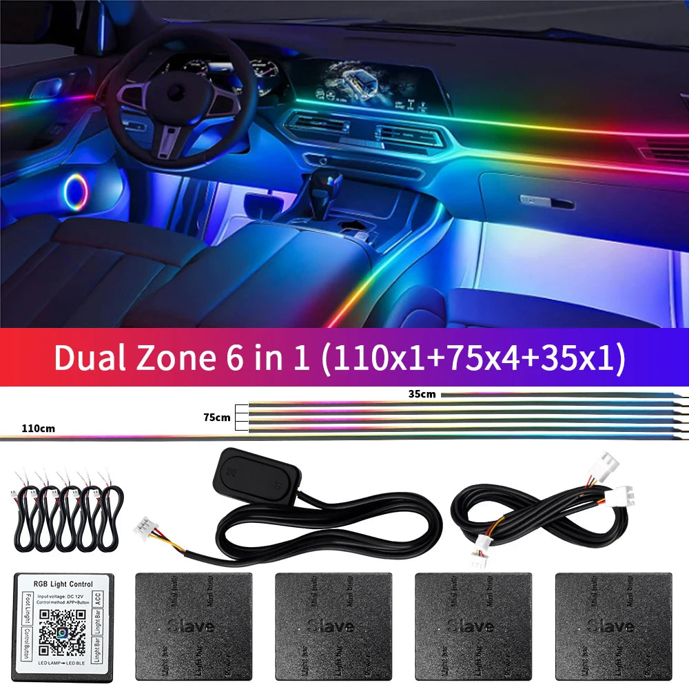 6/18/22 in 1 Led Car Ambient Lights