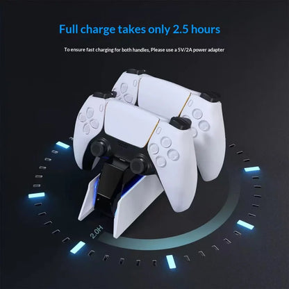 For PS5 Type-C DualSense Charging Station