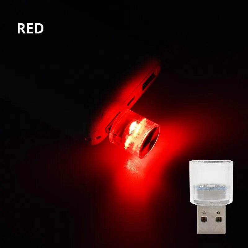 Car Mini USB LED Ambient Light