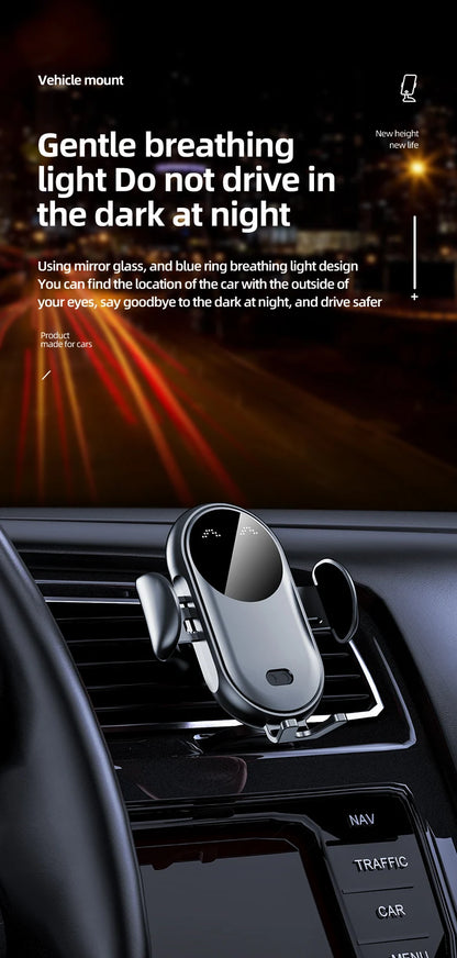 Intelligent Wireless Car Charger Mount