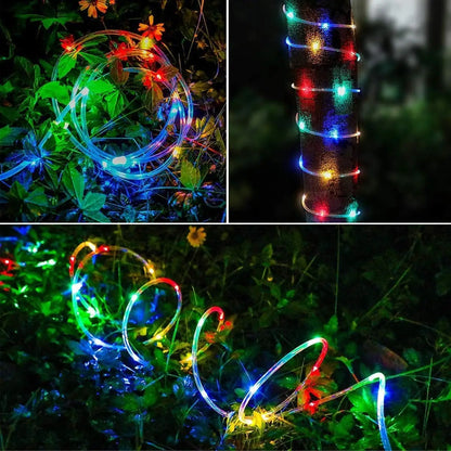 300LED Solar Rope Strip Lighting
