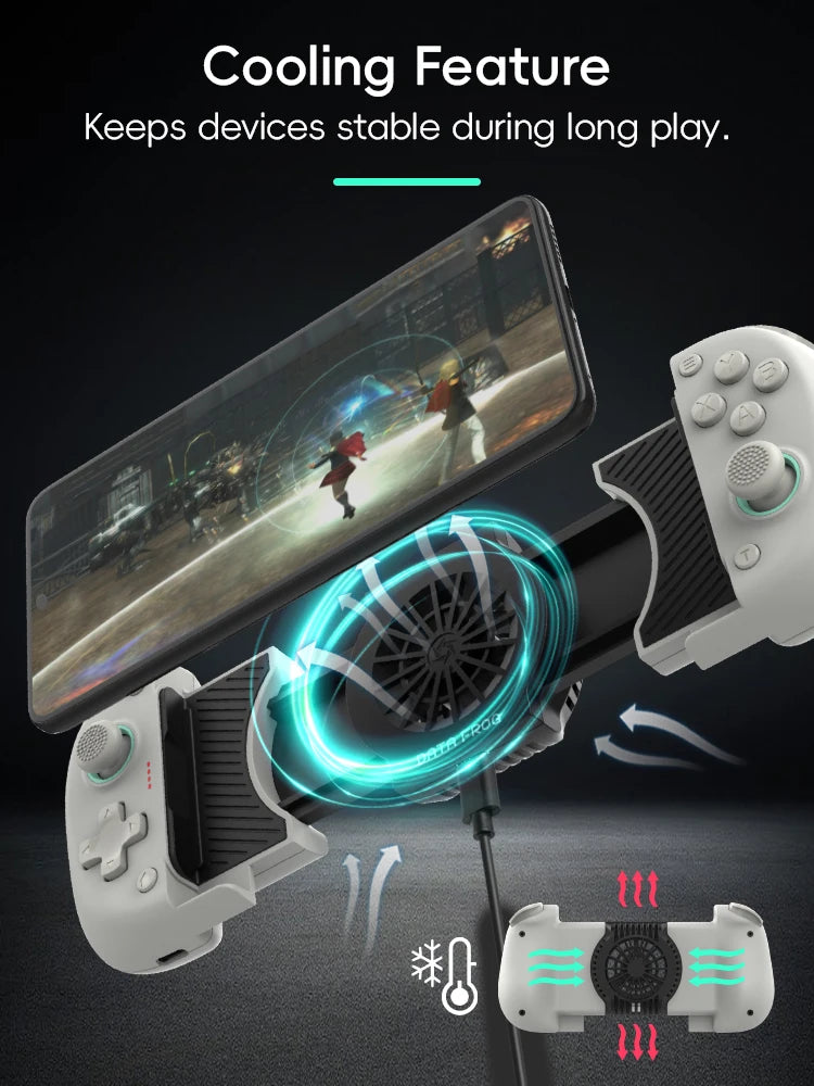 DATA FROG X3 Wireless Controller for Android Game Controller for Samsung Galaxy for PUBG Mobile for Switch/Switch OLED