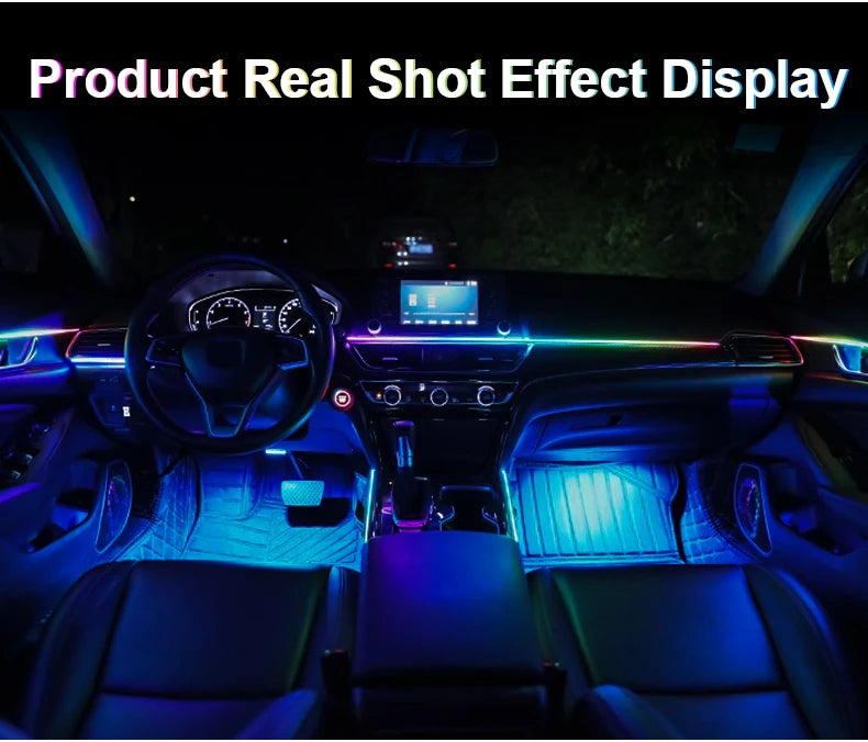 6/10/14/18 in 1 Led Car Ambient Lights