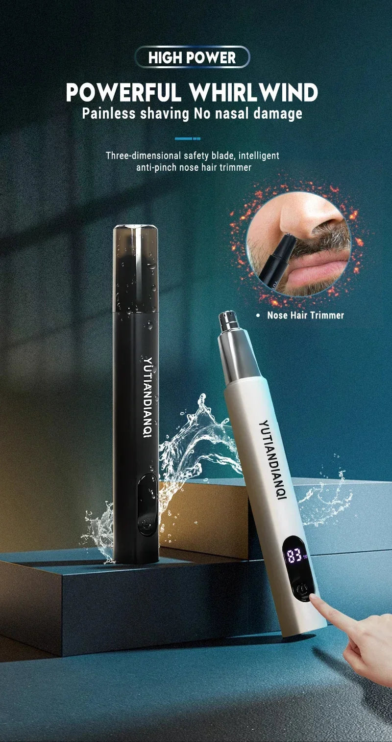 2 In 1 Electric Portable Ear And Nose Hair Trimmer
