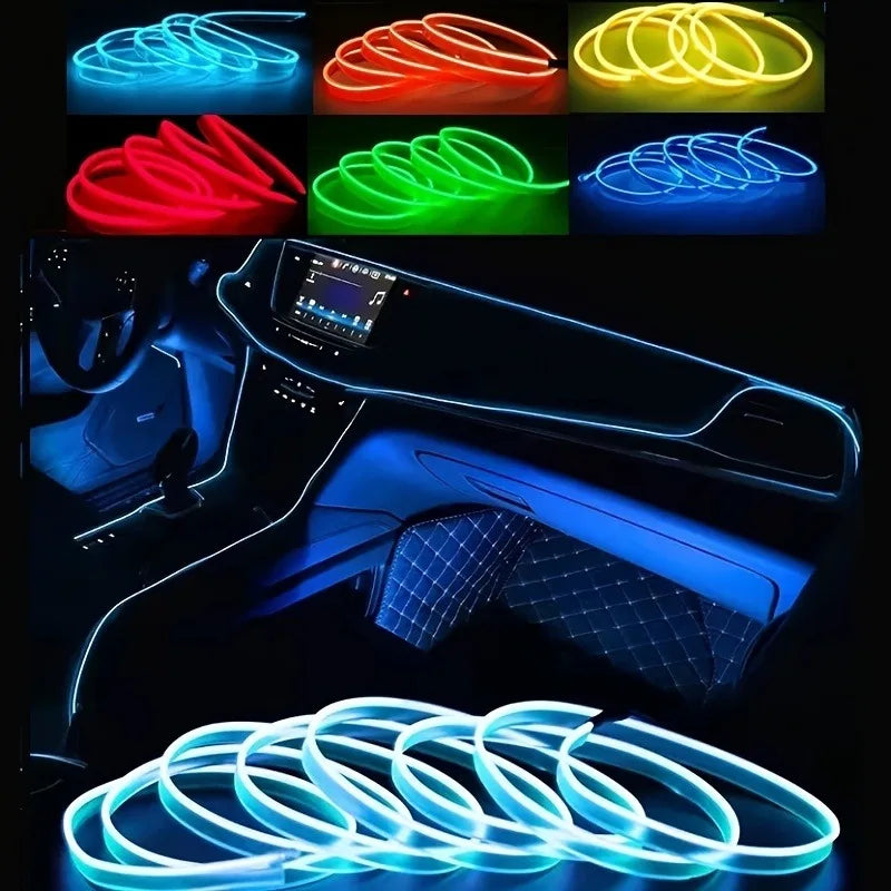 5M Car Environment El Wire LED