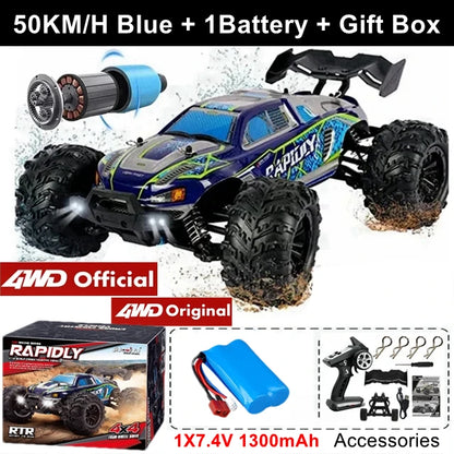 4x4 Off Road Remote Control High Speed Drift Racing Truck Toy for Adults