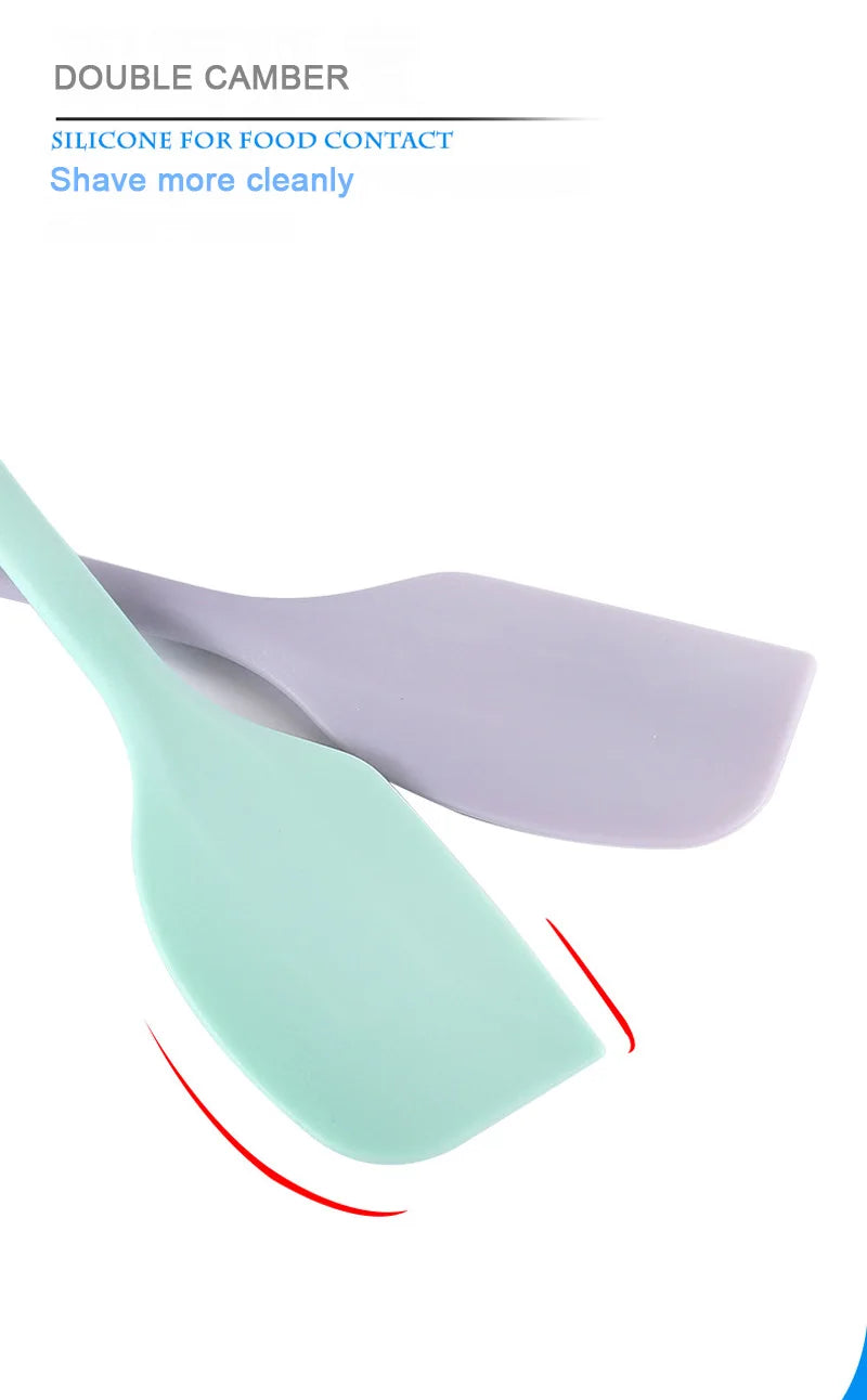 Silicone cream spatula
