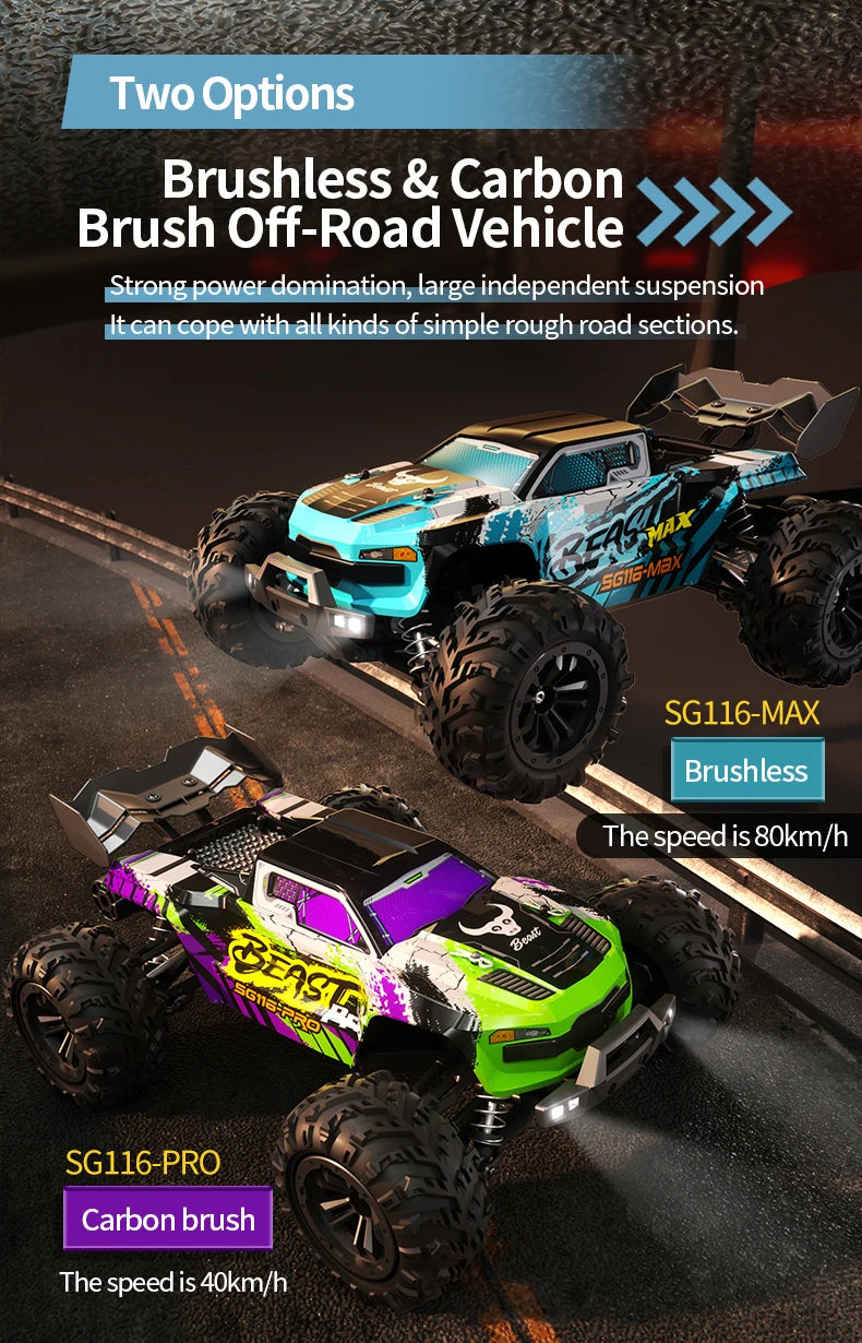 ZLL SG116 MAX/PRO 1:16 High Speed Drift Racing