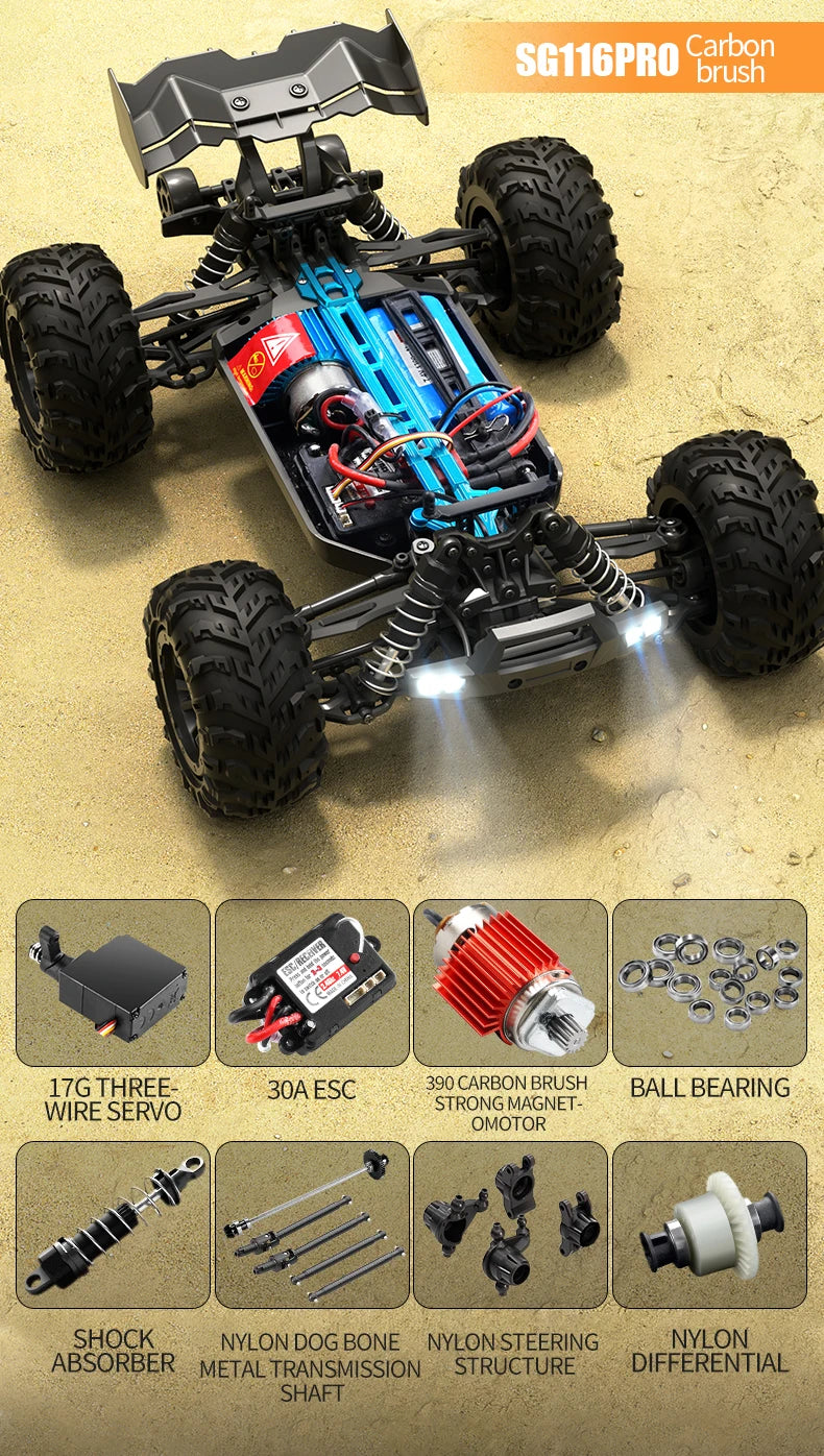 ZLL SG116 MAX/PRO 1:16 High Speed Drift Racing