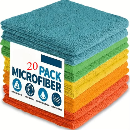 Ultra-fine Fiber Light Gray Cleaning Cloth Set