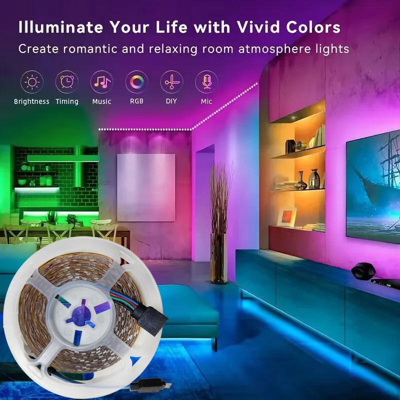 Bluetooth LED Strip Lights SMD 5050