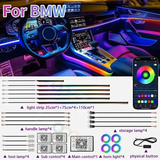 RGB 22 in 1 Car Interior