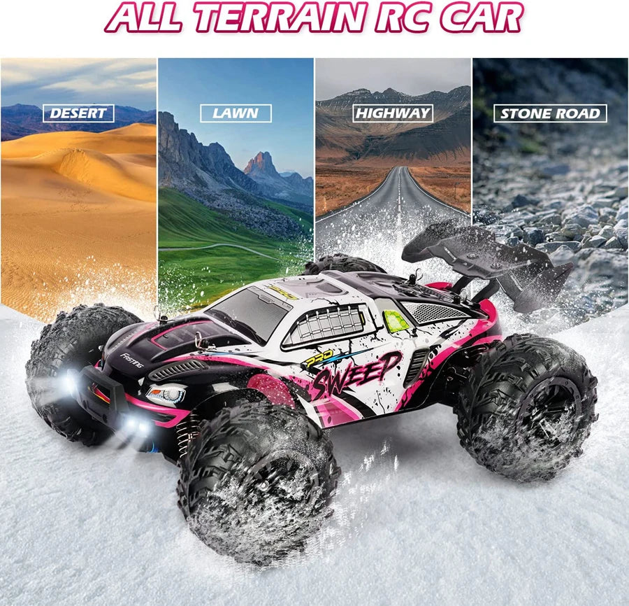 4x4 Off Road Remote Control High Speed Drift Racing Truck Toy for Adults