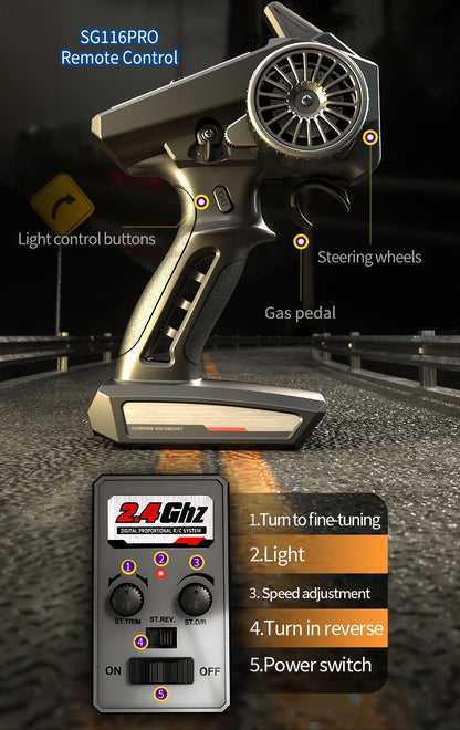 ZLL SG116 MAX/PRO 1:16 High Speed Drift Racing