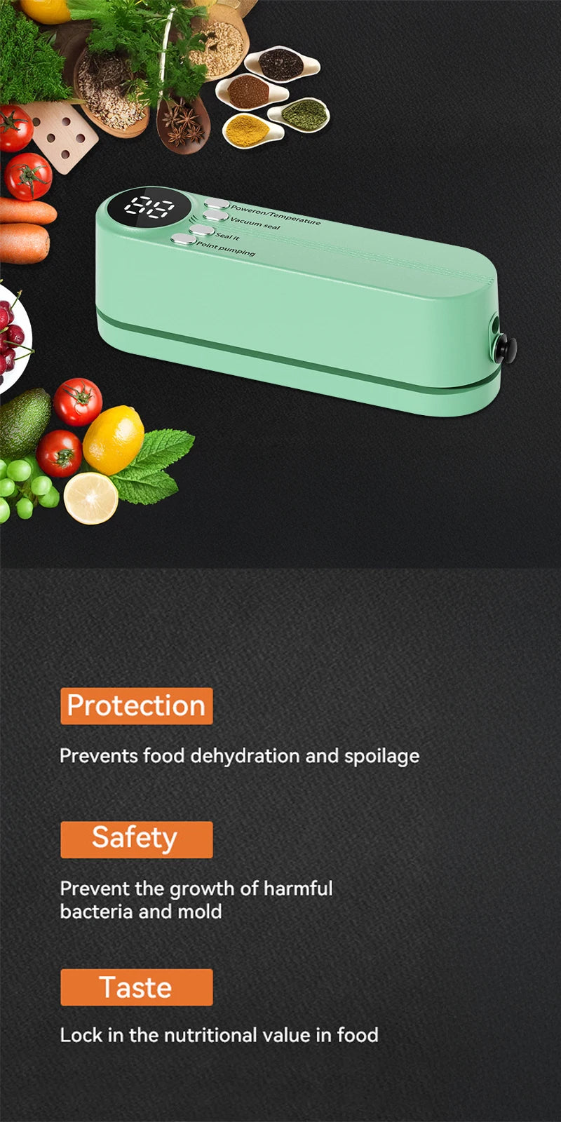 Mini Vacuum & Sealer Bag Rolls