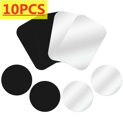 Set of 10 black and white adhesive patches on a white background with '10PCS' text.