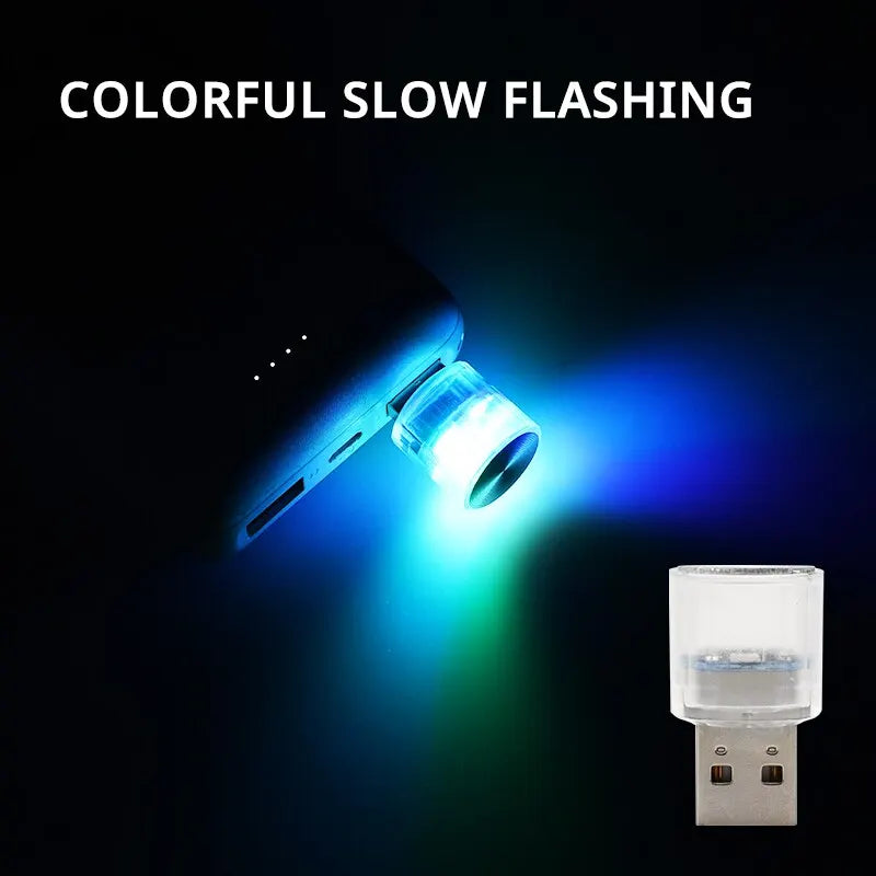 Car Mini USB LED Ambient Light