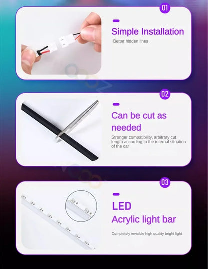 RGB 22 in 1 Car Interior