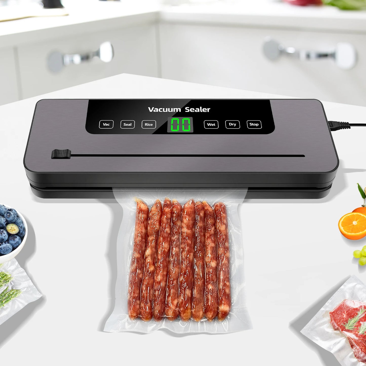5-in-1 Electric Sealer Vacuum Sealer