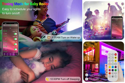 Smart Led Light, BackLighting for TV with Alexa