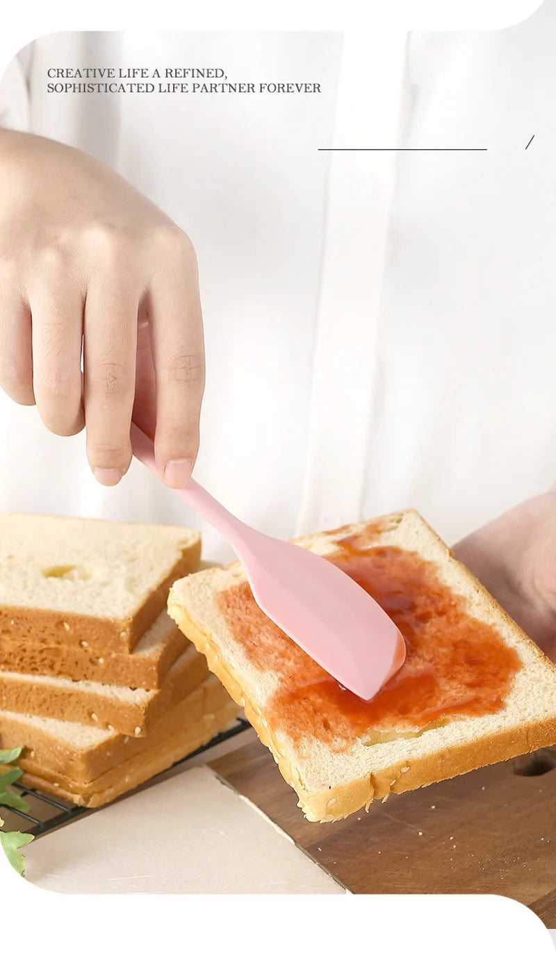 Silicone cream spatula