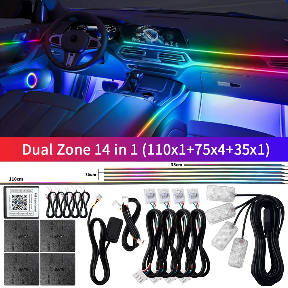 6/18/22 in 1 Led Car Ambient Lights