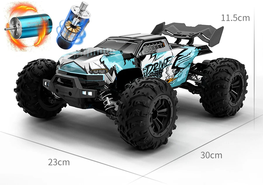 4x4 Off Road Remote Control High Speed Drift Racing Truck Toy for Adults